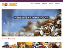 Tablet Screenshot of molimax.com